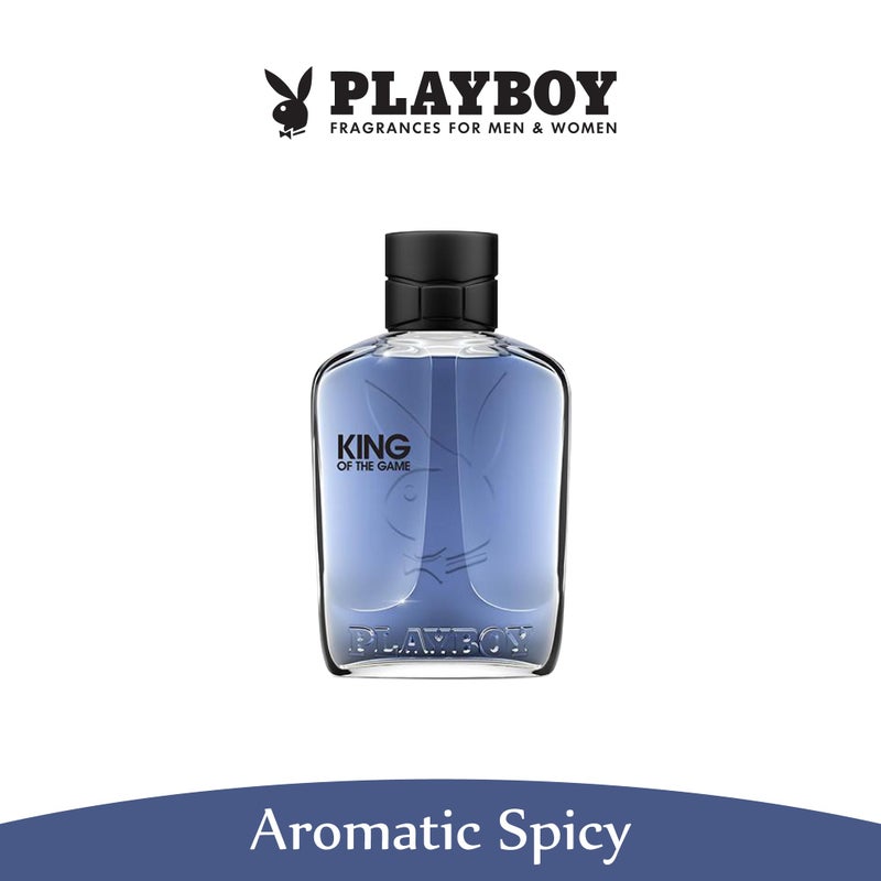 Playboy King of The Game Eau de Toilette Spray for Men, 3.4 Ounce - Image 3